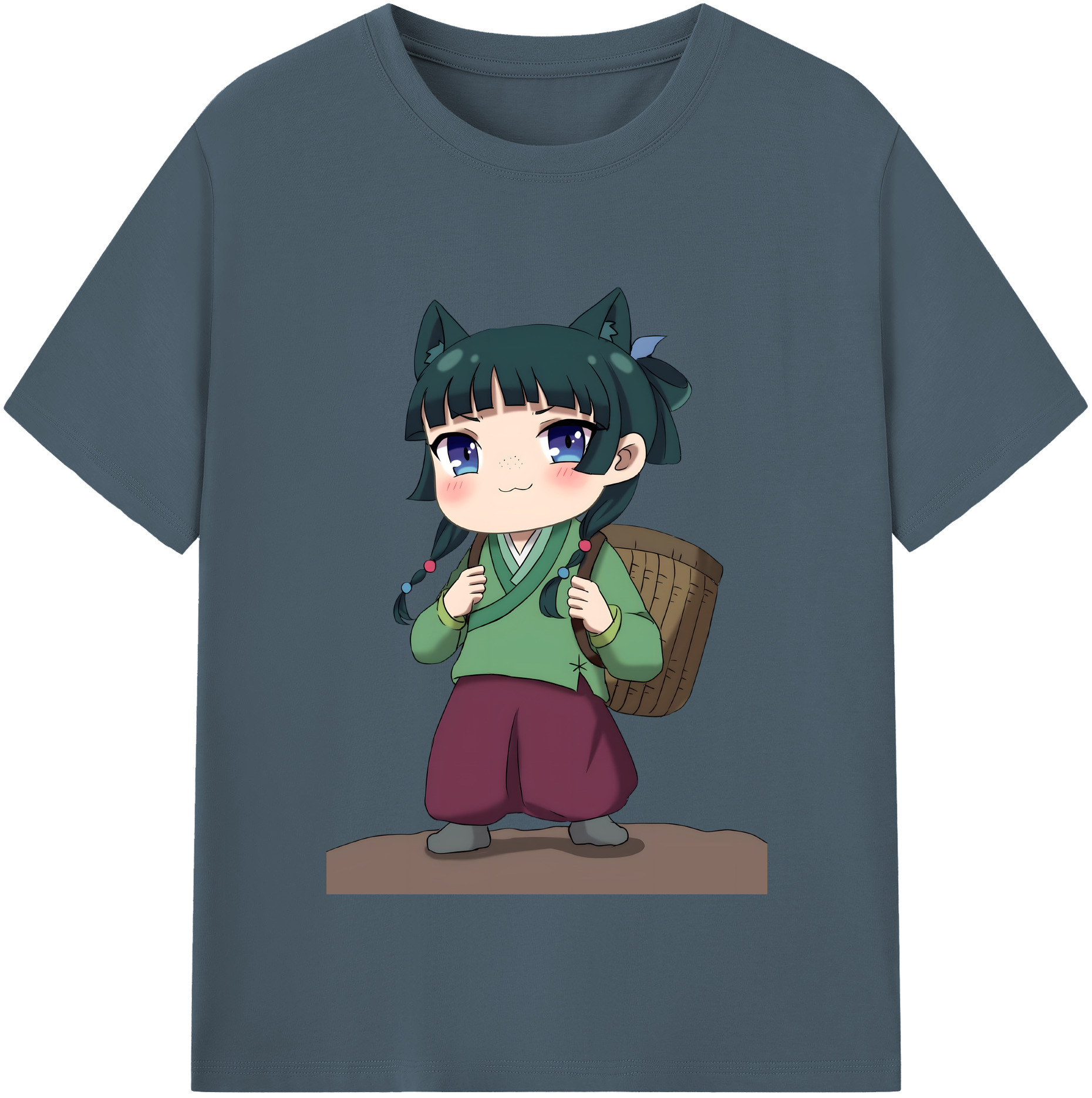 （画像用） 薬屋のひとりごと The Apothecary Diaries 綿100％半袖Tシャツ（フロントプリント）